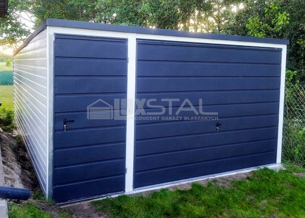 Metallgarage 4m x 5m - LUX14 – Bild 2
