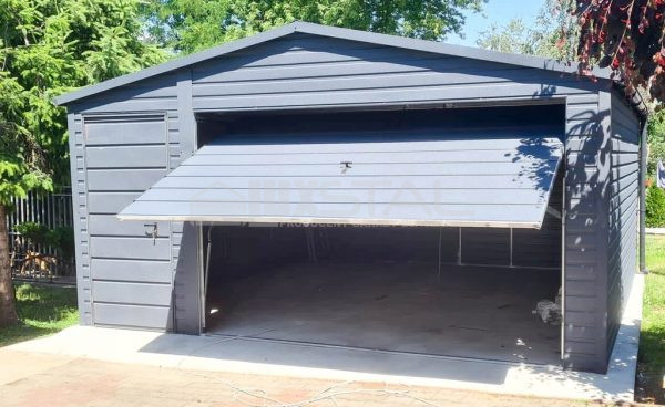 Metallgarage 4m x 5m - LUX21 – Bild 2