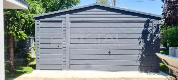 Metallgarage 4m x 5m - LUX21 – Bild 6
