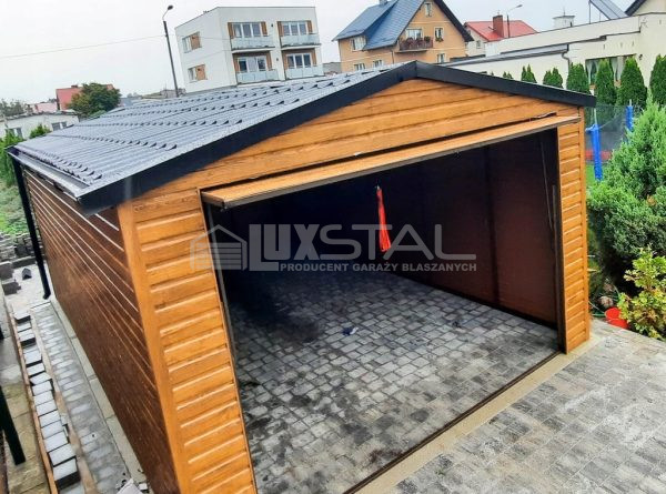 Metallgarage 4m x 5m - LUX113 – Bild 2