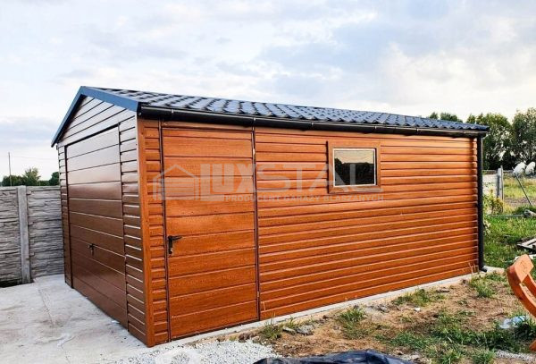 Metallgarage 4m x 5m - LUX127 – Bild 2