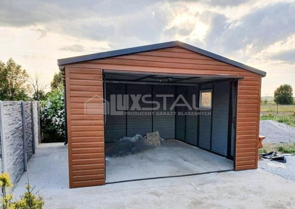 Metallgarage 4m x 5m - LUX127 – Bild 4