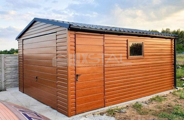 Metallgarage 4m x 5m - LUX127 – Bild 6