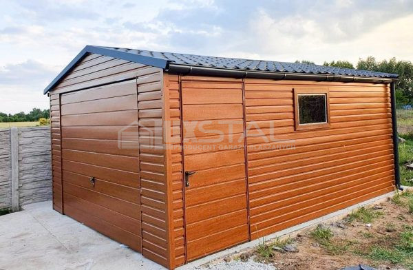Metallgarage 4m x 5m - LUX127 – Bild 9