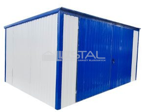 Metallgarage  4m x 5m pion -  LUX67