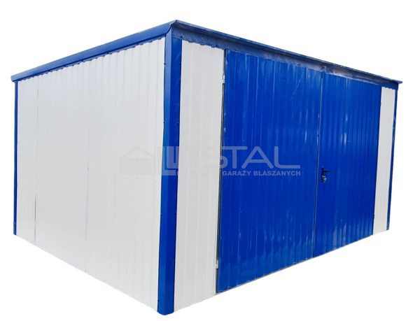 Metallgarage  4m x 5m pion -  LUX67