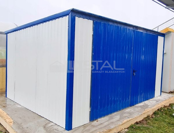 Metallgarage  4m x 5m pion -  LUX67 – Bild 2