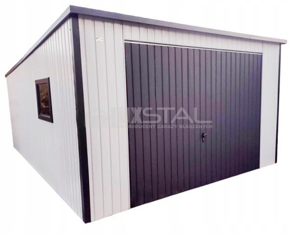 Metallgarage 4m x 5m - LUX47