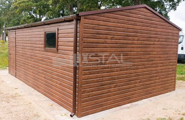 Metallgarage 4m x 6m -  LUX133 – Bild 2