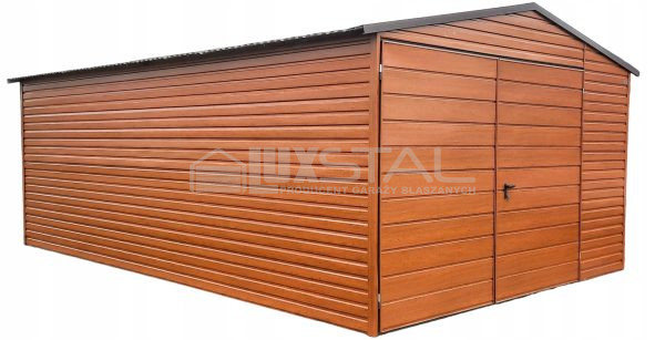 Metallgarage 4m x 6m - LUX79