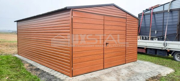 Metallgarage 4m x 6m - LUX79 – Bild 2