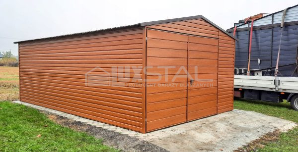 Metallgarage 4m x 6m - LUX79 – Bild 6
