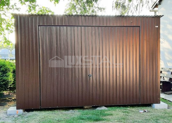 Metallgarage 4m x 6m - LUX78 – Bild 2