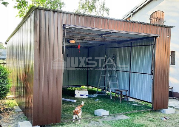 Metallgarage 4m x 6m - LUX78 – Bild 3