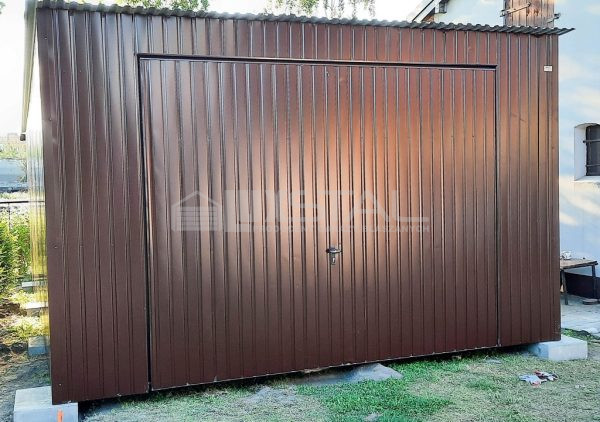 Metallgarage 4m x 6m - LUX78 – Bild 4