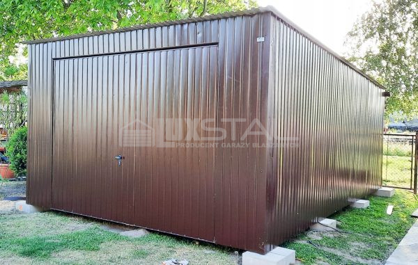 Metallgarage 4m x 6m - LUX78 – Bild 5