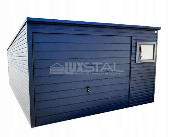 Metallgarage 4m x 7m - LUX61 4x7