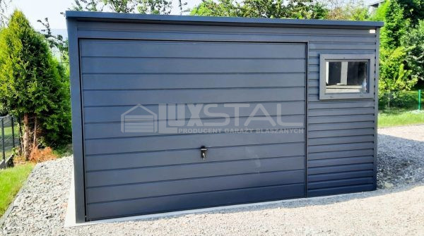 Metallgarage 4m x 7m - LUX61 4x7 – Bild 2