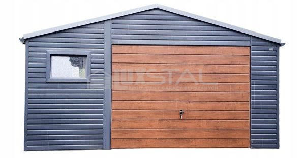 Metallgarage 5m x 5m - LUX126