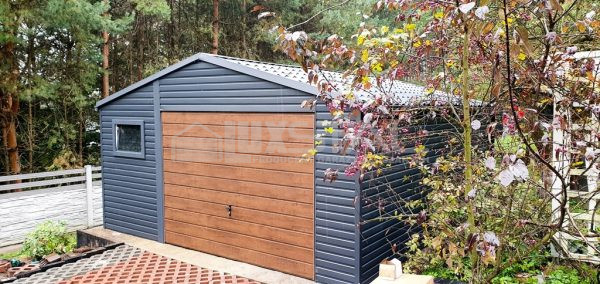 Metallgarage 5m x 5m - LUX126 – Bild 2