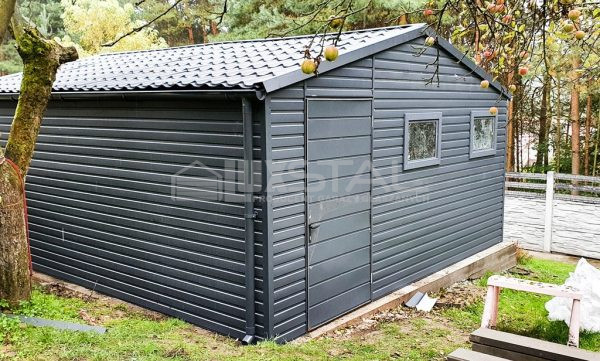 Metallgarage 5m x 5m - LUX126 – Bild 4