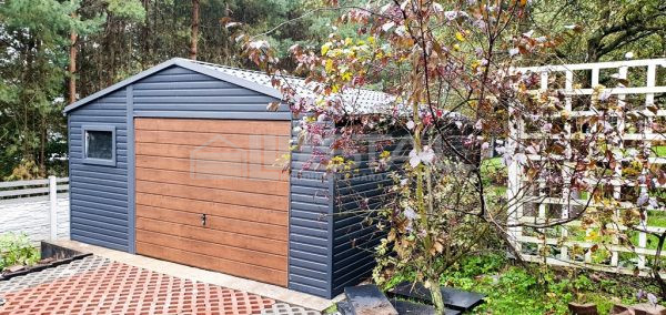 Metallgarage 5m x 5m - LUX126 – Bild 5