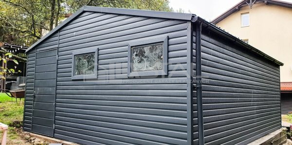 Metallgarage 5m x 5m - LUX126 – Bild 7