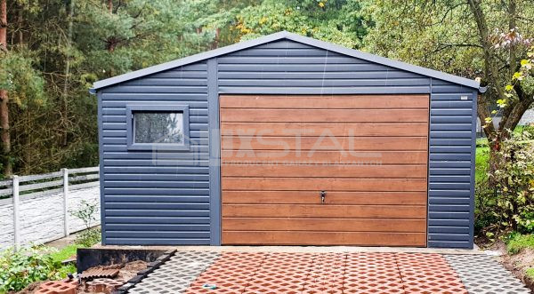 Metallgarage 5m x 5m - LUX126 – Bild 8
