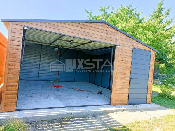 Metallgarage 5m x 5m poziom -  LUX112 – Bild 3