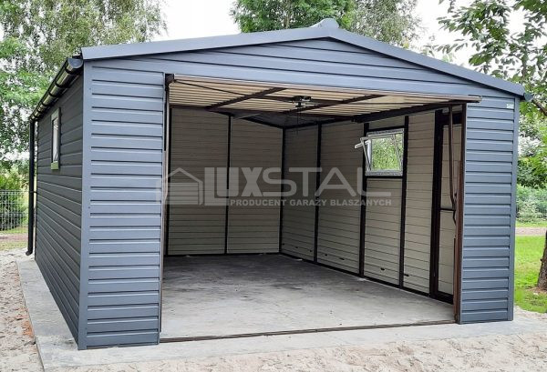 Metallgarage 5m x 6m - LUX60 – Bild 6