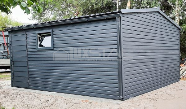 Metallgarage 5m x 6m - LUX60 – Bild 8