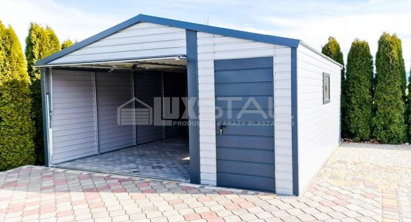 Metallgarage 5m x 6m - LUX41 – Bild 9