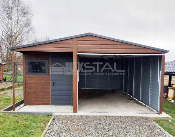 Metallgarage 5m x 6m -  LUX111 – Bild 3