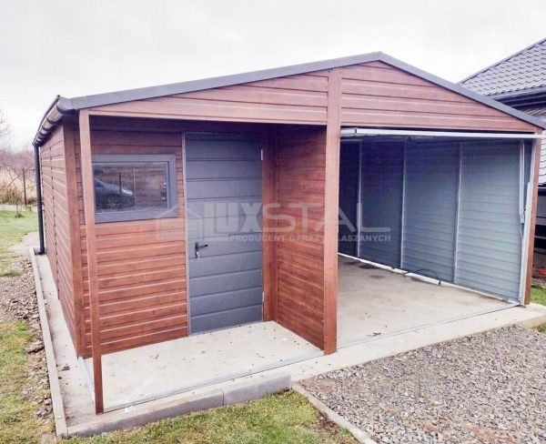 Metallgarage 5m x 6m -  LUX111 – Bild 4