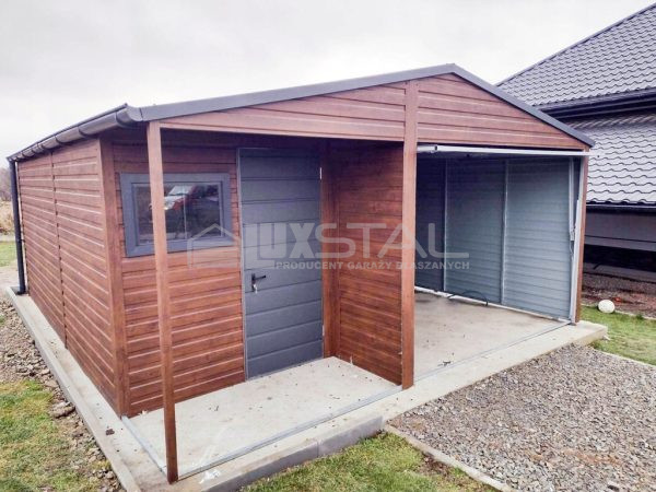 Metallgarage 5m x 6m -  LUX111 – Bild 5