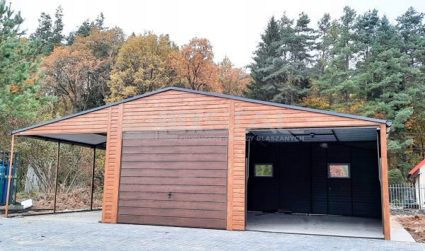 Metallgarage 6,5m x 6m + 3m.  LUX86 – Bild 8