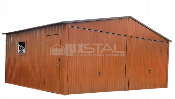 Metallgarage 6m x 5m - LUX12