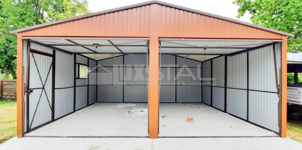 Metallgarage 6m x 5m - LUX12 – Bild 2