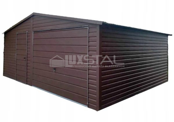 Metallgarage 6m x 6m - LUX16