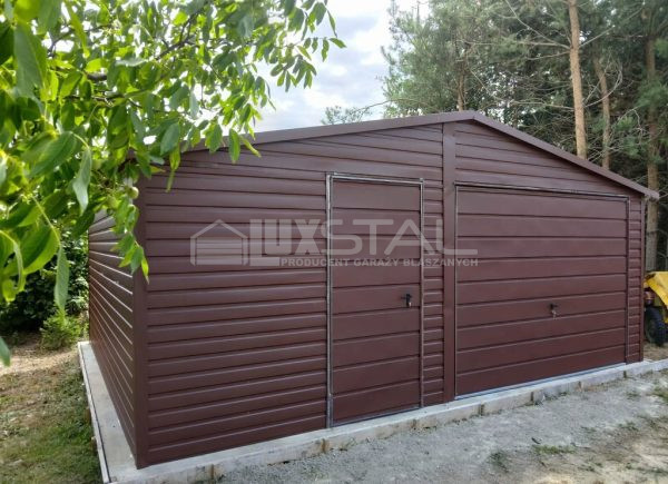 Metallgarage 6m x 6m - LUX16 – Bild 3