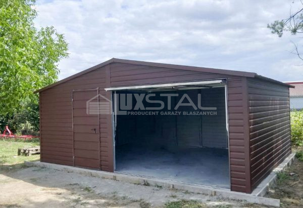 Metallgarage 6m x 6m - LUX16 – Bild 4