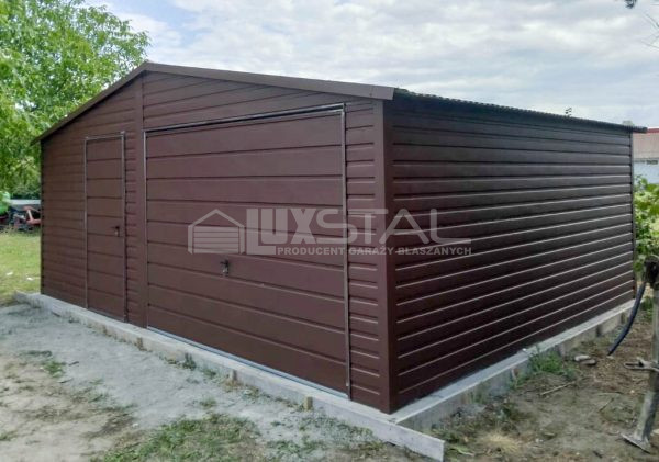 Metallgarage 6m x 6m - LUX16 – Bild 5