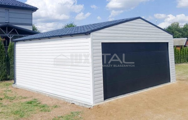 Metallgarage 6m x 6m - LUX18 – Bild 3