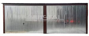 Metallgarage 6m x 6m - LUX11