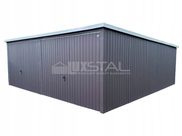 Metallgarage 6m x 7m - LUX3