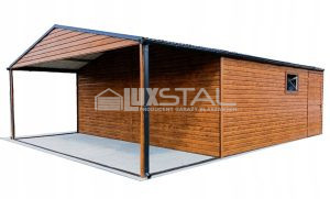 Metallgarage 6m x 5m - LUX104