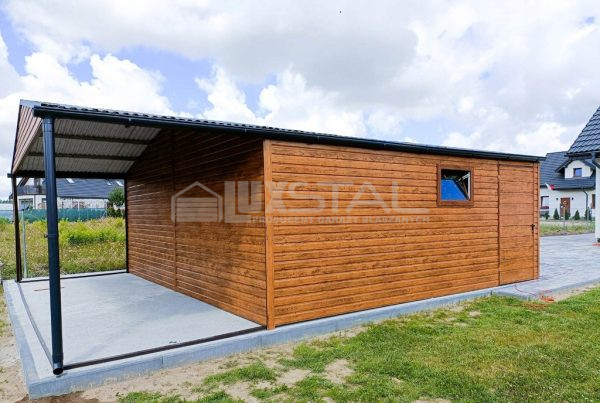 Metallgarage 6m x 5m - LUX104 – Bild 6