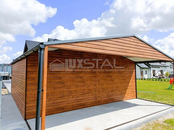 Metallgarage 6m x 5m - LUX104 – Bild 7