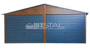 Metallgarage 6m x 5,5m poziom -  LUX38