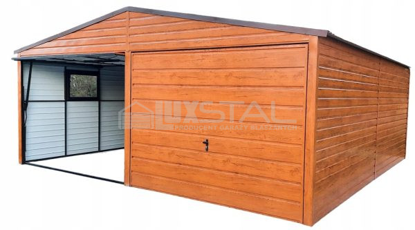 Metallgarage 6m x 5,5m - LUX108